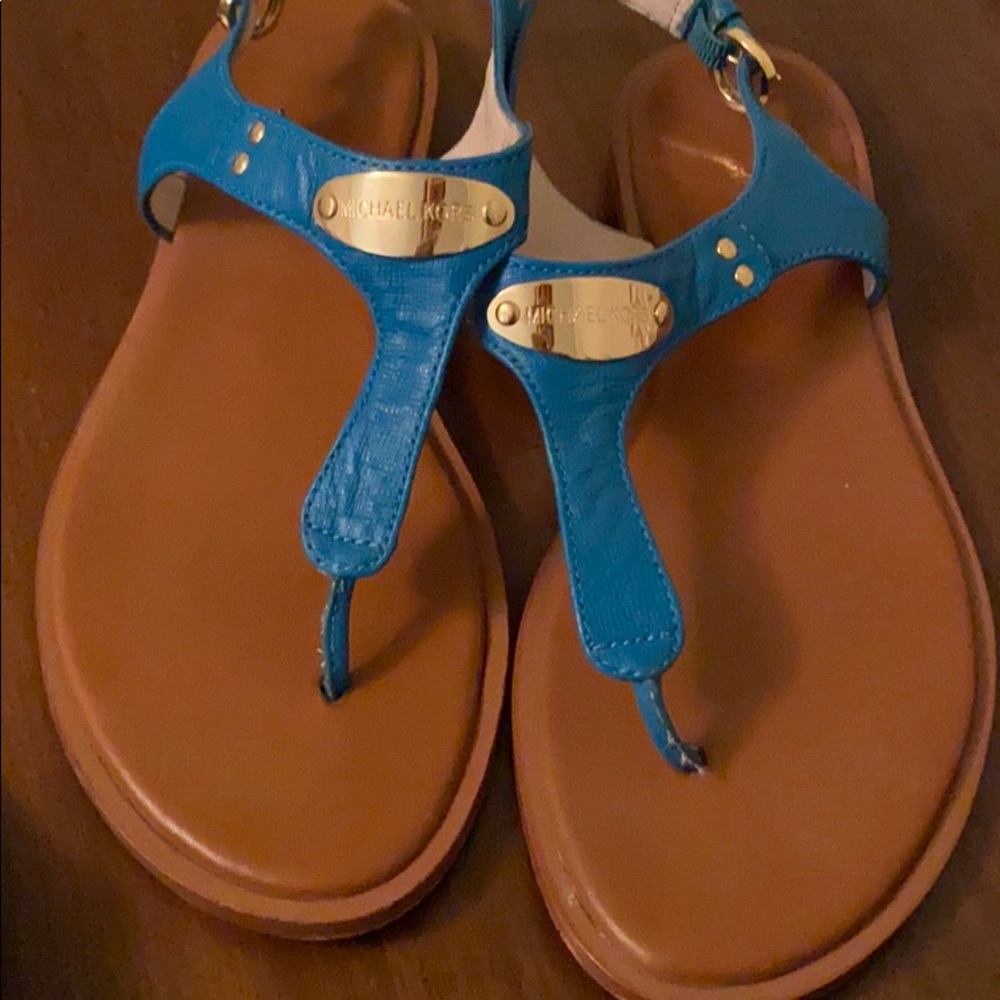 The MICHAEL Michael Kors® MK Plate Gold Thong